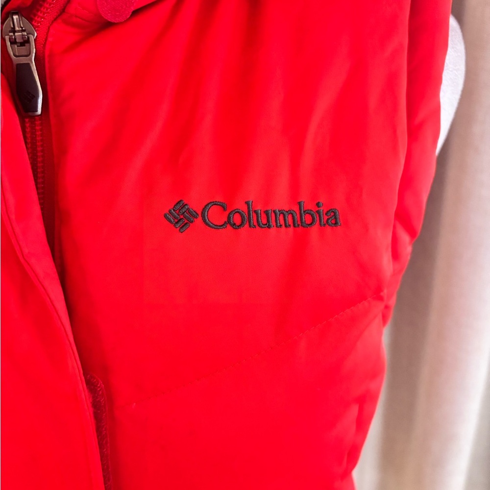 Columbia Omni-heat puffer vest with removable hood woman’s xs - Picture 2 of 10